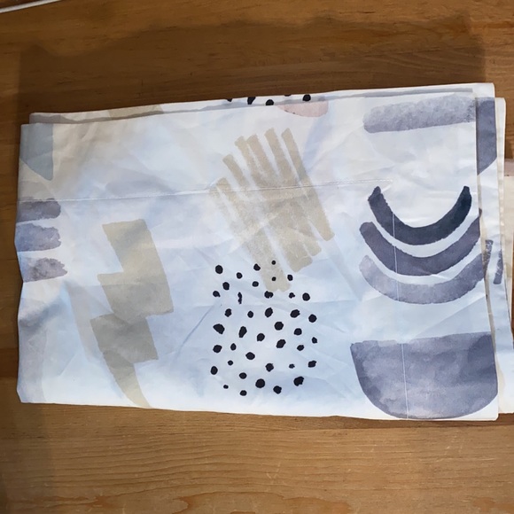 Pottery Barn Kids Organic “Silly Shape” Pillow Case, Standard 100% Cotton, NWOT - Picture 5 of 5